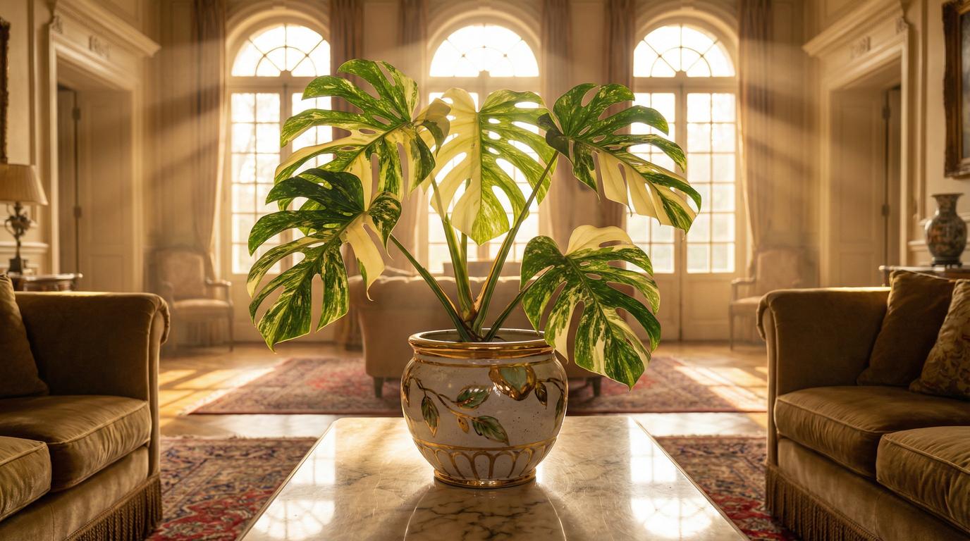 高清动漫龟背竹养护视频教程