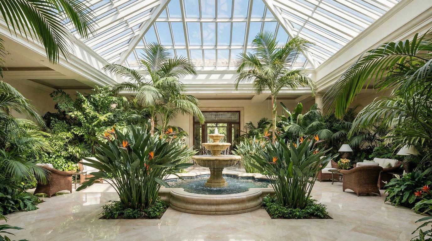 高清动漫热带植物视频